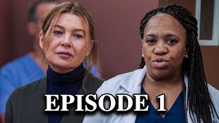 GREYS ANATOMY Season 20 Episode 1 Recap  Ending Explained [upl. by Down]