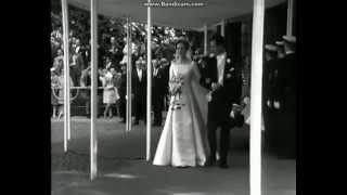 Royal Wedding of Queen Margrethe II and Prince Consort Henrik 1967 Part 2 [upl. by Anahahs108]