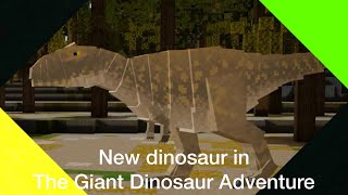 New dinosaur being added to The Giant Dinosaur Adventure By CompyCraft  Meraxes gigas [upl. by Haneehs]