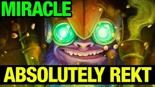 ABSOLUTELY REKT  MIRACLE TINKER  Dota 2 [upl. by Assilak]