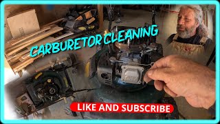 Carburetor Cleaning [upl. by Annahsed]