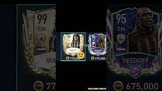 Gullit VS Seedorf FIFA MOBILE fifa23 fifamobile fifamobile23 football [upl. by Chouest]