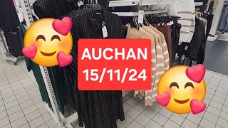 🤩AUCHAN😍MODE NOUVEAUTÉS [upl. by Zzahc446]