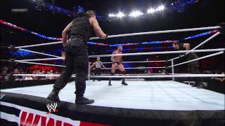 WWE Main Event  Randy Orton vs Antonio Cesaro Jan 16 2013 [upl. by Ruosnam842]