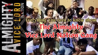 The Almighty Vice Lord Nation gang  Everything you need to know about [upl. by Danelle]