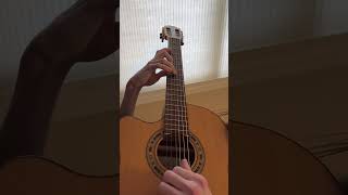 Nylon string guitar riff [upl. by Arvell79]