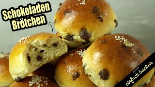 Schokoladen Brötchen Rezept luftig und lecker [upl. by Queena989]