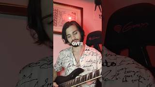 Over  Playboi Carti guitar guitarcover playboicarti playboicarti over opiumtypebeat shorts [upl. by Gilman]