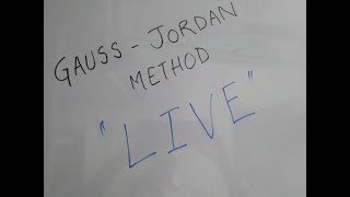 Gauss Jordan Method made easy [upl. by Washburn921]