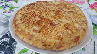 torta salata con pane raffermo in padella pronta in 10 minuti 👌👍ricettafacile 18 [upl. by Notlit398]