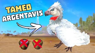 COMO TAMEAR un ARGENTAVIS en ARK RĆPIDO y FĆCIL DATOS CURIOSOS Ark Mobile [upl. by Azaleah434]