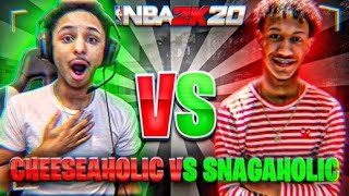 I CHALLENGED CHEESEAHOLIC TO A 1V1 ALL ISO IN NBA 2K20‼️MUST WATCH😭 [upl. by Tsenrae834]