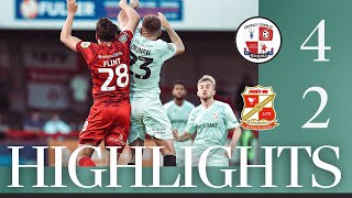 Crawley Town v Swindon Town highlights [upl. by Hepza251]