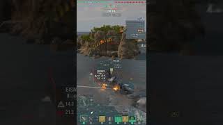 Warships🏴‍☠️  When MM decides its your lucky game Pt1 worldofwarships wows cqc [upl. by Aluk]