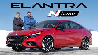 2021 Hyundai Elantra N Line Review  Dont Underestimate It [upl. by Avert]