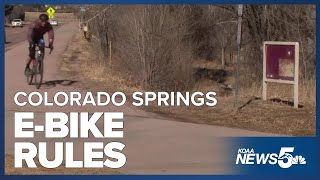 City of Colorado Springs looks to create better rules for ebikes [upl. by Clapp420]