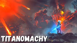 Titanomachy  Epic War of the Titans in Greek Mythology [upl. by Story809]