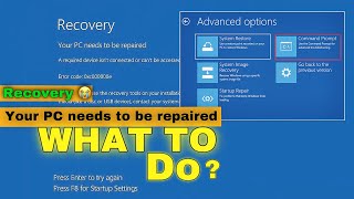 Your PCDevice Needs to be Repaired Windows 10  Windows Need to be Repaired Kaise Theek Kare [upl. by Coriss]