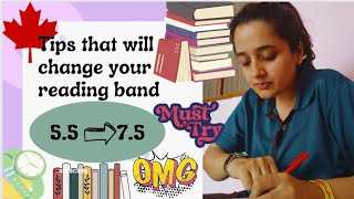 IELTS READING 2023  IELTS READING TIPS AND TRICKS USEFUL TIPS TO SCORE 75 BANDS [upl. by Limhaj]