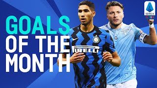 Hakimi and Immobile Score Sensational Goals  Goals of The Month  December 2020  Serie A TIM [upl. by Hiett]