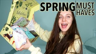 SPRING 2018 UNBOXING  FabFitFun Review [upl. by Kristian]