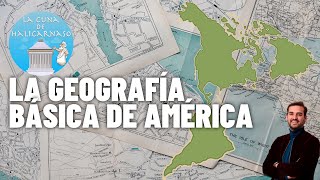 GEOGRAFÍA BÁSICA DE AMÉRICA EN 7 MINUTOS [upl. by Airb]