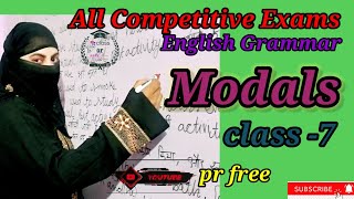 Modals In English Grammar  Modals English Grammar All Competitive exams [upl. by Celisse287]