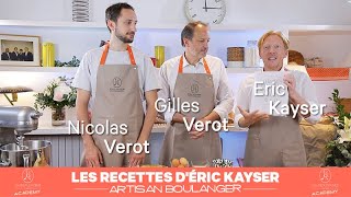 Gilles et Nicolas Verot révèlent à Eric Kayser la recette de leur pâtéencroûte maison [upl. by Jentoft]