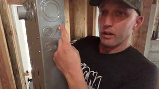 ADU How To  Electric Service Panel and Meter [upl. by Bravar]