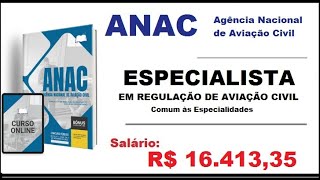 Apostila Concurso ANAC Especialista em Regulação de Aviação Civil Agência Nacional de Aviação Civil [upl. by Bala]