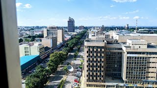 Driving through Lusaka City Zambia Unedited footage [upl. by Maddi]