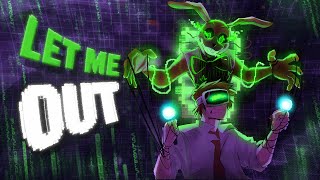 FNAF GLITCHTRAP SONG quotLet Me Outquot feat Dawko Lyric Video [upl. by Bilbe539]