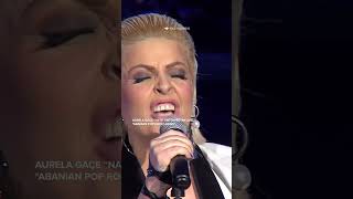 Aurela Gaçe “Nata” Interpretim Live quotAbanian Pop Rock Ladiesquot shorts [upl. by Yhtimit]