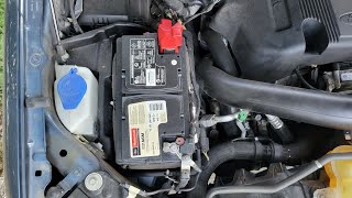 Ford Expedition  2018  Battery Replacement amp Reset 3 Years Past Due [upl. by Euhc]