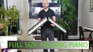 Finger Dance Folding Piano  UNBOXING and Full Review [upl. by Duwe]