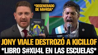 JONATAN VIALE DESTROZÓ A KICILLOF TRAS ESCÁNDALO EN ESCUELAS [upl. by Markus]