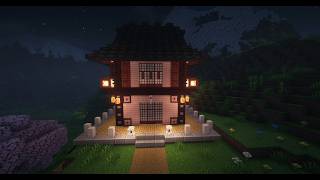 Minecraft Japanese Style Storage No Commentary [upl. by Kubetz]