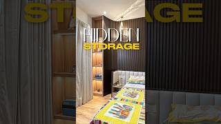 Hidden storage ideas l hidden l secret storage l hidden storage and furnitures interiordesign [upl. by Fezoj]