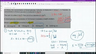 How to convert mmoll glucose into mgdl [upl. by Hsemar]