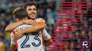 GOAL  Nacho Gil finds brother Carles Gil for the lead against Minnesota United FC [upl. by Meehyr]