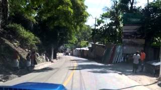 PortauPrince Haiti  Route de Kenscoff Laboule [upl. by Ninehc64]