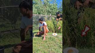 The man behind ate the bread new funny video 🤣 [upl. by Lein]