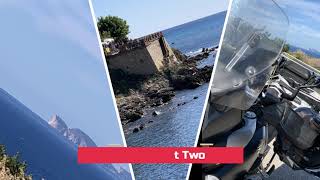 Part Two Sardinia Road trip  October 2021 with Suzuki V Strom 1000 and BMW 1250 GSA [upl. by Ytsirc]