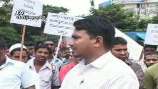 Protest against Nuclear Deal  Popular Front of India mlore [upl. by Islek]