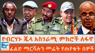 የብርሃኑ ጁላ አስገራሚ ምክሮች ለፋኖ ፤ ፊልድ ማርሻሉን መሬት የጠየቁት ሰዎችETHIO FORUM [upl. by Hgielrac]