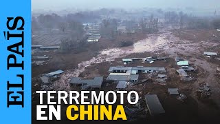 CHINA  Un terremoto de magnitud 62 sacude parte de la provincia de Gansu  EL PAÍS [upl. by Garvy]