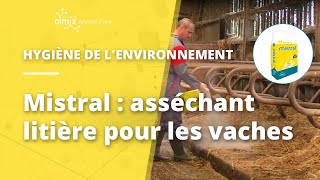 Mistral asséchant litière pour les vaches [upl. by Ettennig]