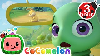 Wheels On the Bus Animal Version Cocomelon  Nursery Rhymes  Fun Cartoons For Kids  Moonbug Kids [upl. by Asilanna82]