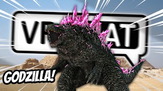 GODZILLA TAKES ON KONG IN VRCHAT  Funny VRChat Moments ft ZeCyberChimp [upl. by Shwalb502]