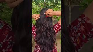 Hair TutorialstylishHairstylesviralcollege hairstylesimple hairstyleyt shorts [upl. by Ollehcram]